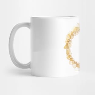 golden stones frame Mug